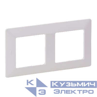 Рамка 2-м Valena Life универсальная бел. Leg 754002