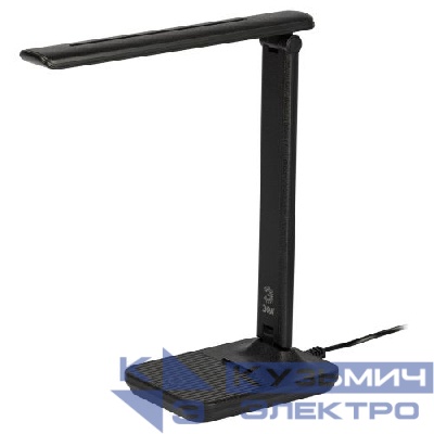 Светильник светодиодный NLED-500-10W-BK настольный черн. ЭРА Б0057193