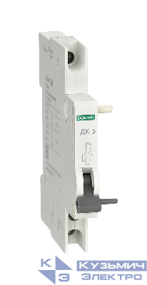 Контакт дополнительный ДК-201 AC-12: Ue/Ie:AC415В/3А AC240В/6А; DC-12: Ue/Ie:DC130В/1А DC48В/2А DC24В/6А DEKraft 18126DEK