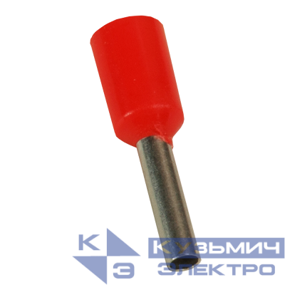 Наконечник штыревой втулочный НШвИ OptiKit T-Shv-PVC-1.0-12 (уп.100шт) КЭАЗ 278024
