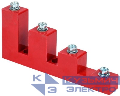 Изолятор ступенчатый ИСв4-40 (М10) силовой с болтом IEK YIS11-4-40-8-B