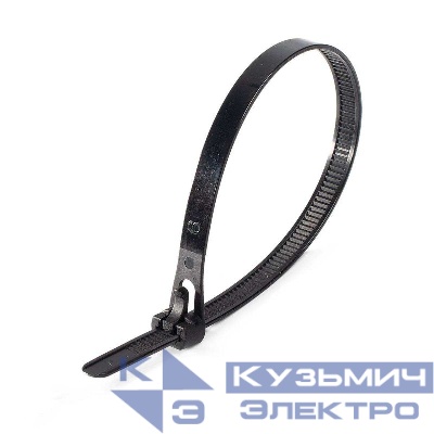 Хомут кабельный КСР 7.5х200 нейл. черн. (уп.100шт) Fortisflex 63284