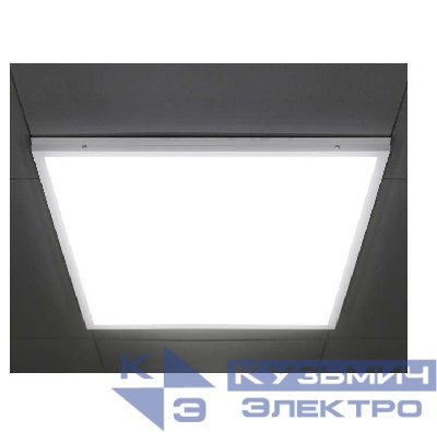 Светильник светодиодный PPL 595/U Opal 40Вт 6500К IP40 3400лм 25мм ДВО/ДПО универс. равномерная засветка встроен. драйвер панель Pro JazzWay 5018228