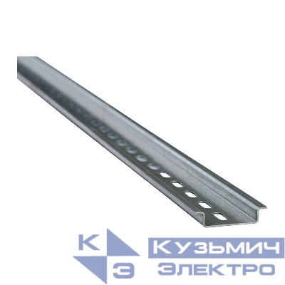 DIN-рейка L100 1мм оцинк. КЭАЗ 234380