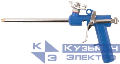 Пистолет для монтажной пены алюм. корпус MOS 14296М