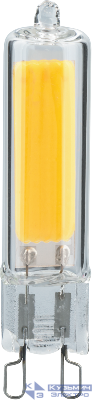 Лампа светодиодная 61 491 NLL-G-G9-5-230-3K 5Вт прозрачная 3000К тепл. бел. G9 500лм 220-240В Navigator 61491