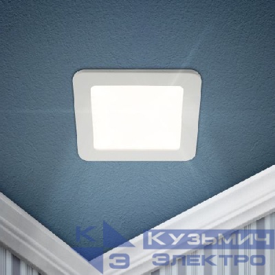 Светильник светодиодный 2-18-6K 18Вт 220В 6500К квадратный Эра Б0019839