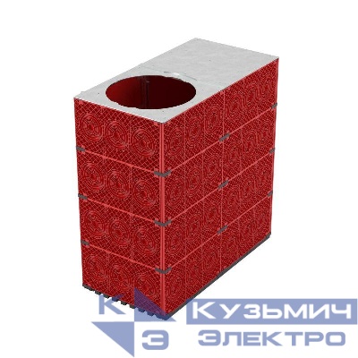 Колодец пластиковый для кабельной канализации 1500х750х1500 под разгрузочную плиту (без люка) DKC 301500UP