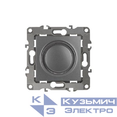 Светорегулятор поворотно-нажимной 400ВА 230В 12-4101-12 графит ЭРА Б0019362