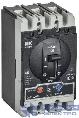 Выключатель автоматический в литом корпусе 3п S 35кА 32А расцепитель термомагнитный регулируемый ARMAT IEK AR-MCCB-3S-035-0032A-ATUC