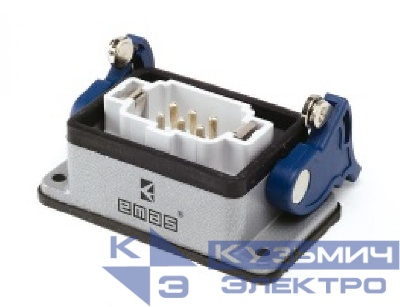 Вилка 2-фиксатора для панели 6 полюсов 16А EMAS EBM06FM42