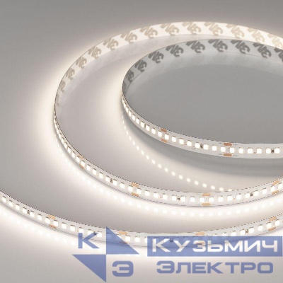 Лента светодиодная RT-A192-10mm 24V Day 4000К 17.6Вт/м IP20 2835 высок. эффект. 150лм/Вт (уп.5м) Arlight 036212