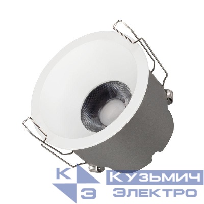 Светильник светодиодный MS-HARBOR-R106-15W Warm3000 WH 24deg 230В IP20 15Вт 3000К метал. Arlight 050182