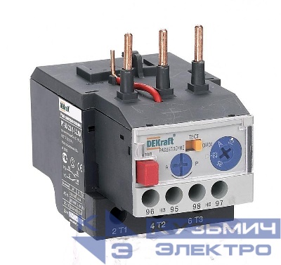 Реле тепловое РТ-03 23.0-32.0А для контакторов 25-32А DEKraft 23122DEK