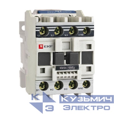 Контактор КМЭп 12А кат. 24В DC 1НО PROxima EKF ctr-s-12-24-p