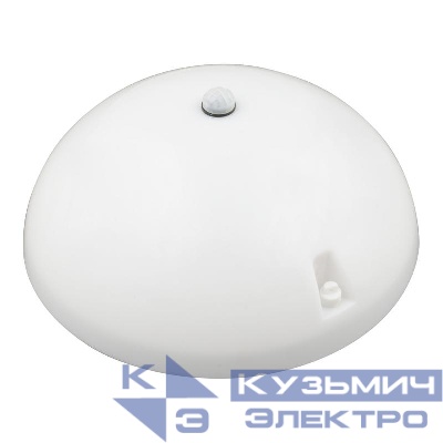 Светильник светодиодный ULW-K20B 8W/6000K Sensor IP54 White Круг 8Вт 6000К IP54 600лм d220мм промышленный накладной влагозащ. опал. рассеив. с датчиком движения Uniel UL-00005230