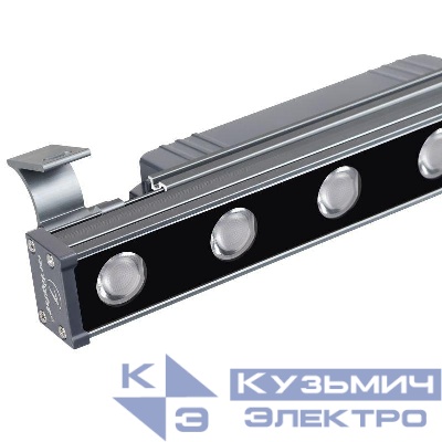 Прожектор линейный AR-LINE-300-6W Warm3000 (GR 15 deg 230В) IP65 металл Arlight 045364