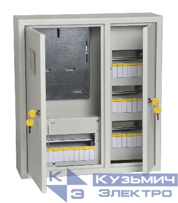 Корпус ЩУРн-3/30 TITAN 540х490х165мм IP31 метал. IEK MKM35-N-30-1-31-ZO
