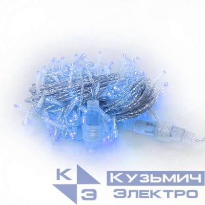 Гирлянда LD120-B-E 120 светодиод. с доп. подключ. до 20 доп. модулей 12м син. SHLights 4607144111669