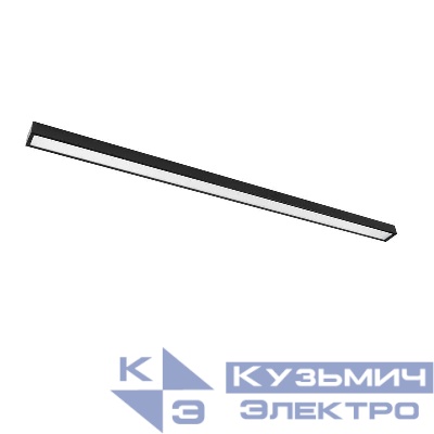 Светильник светодиодный PSO-01 24Вт 4000К IP40 1200х50мм BLACK ДПО/ДСО для реечных потолков IP40 (универсальный монтаж: накладной/подвесной) Pro JazzWay 5058712