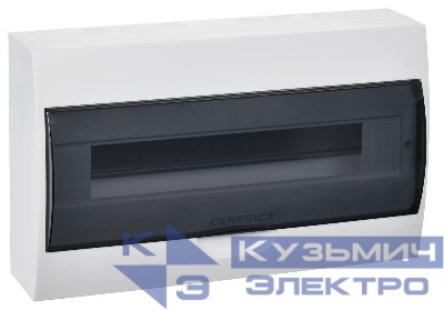 Бокс ЩРН-П-18 мод. навесной пластик IP41 GENERICA MKP12-N-18-41-G