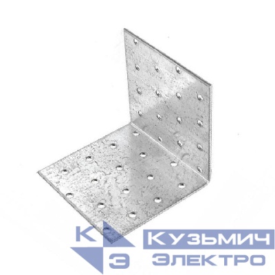 Угол крепежный равносторонний 50х50х50 цинк Zitar 128094
