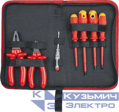 Набор инструмента диэлектрического 82 970 OHT-Ind02-H7 (7 предметов) ОНЛАЙТ 82970