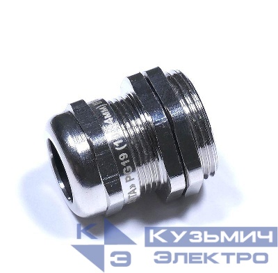 Ввод кабельный PG19 УТ1.5 IP68 d10-14мм латунь ГОФРОМАТИК zeta30150