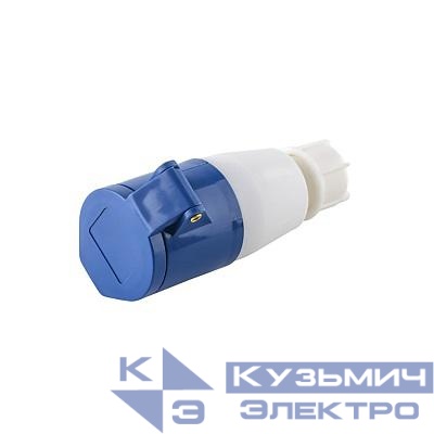 Розетка переносная PPC 213 16А 3п 2Р+РЕ 220В IP44 Pro JazzWay 5072459