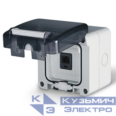 Розетка компьютерная ОП RJ45 DKC DIS137648150