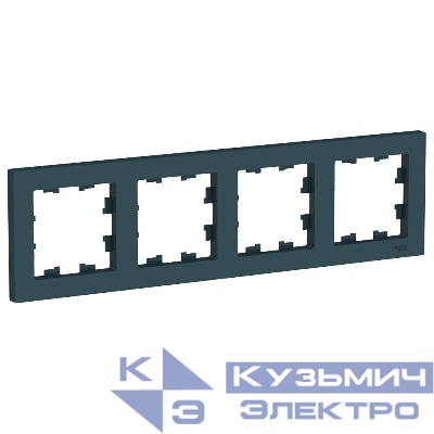 Рамка 4-м AtlasDesign универс. изумруд SE ATN000804
