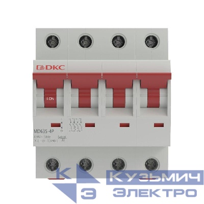Выключатель автоматический модульный 4п B 20А 4.5кА YON max MD63S YON MD63S-4PB20