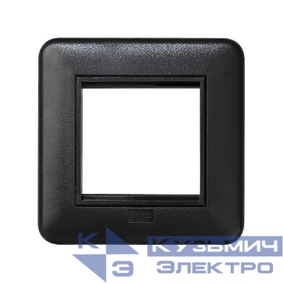 Суппорт 1мод. K45 с рамкой графит Simon Connect KR245-14