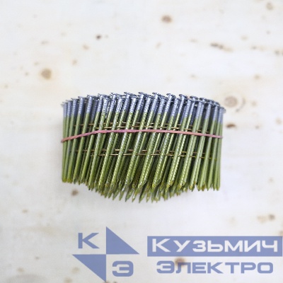 Барабанные гвозди по дереву тип CNW 25/50 BKSe (гладк./скош., 9000шт/уп)