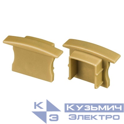 Заглушка ARH-LINE-2315-F глухая GOLD пластикArlight 040004