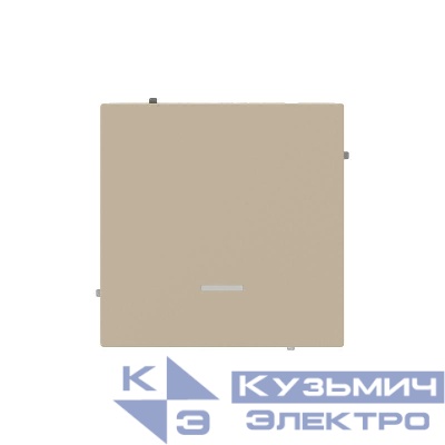 Переключатель 1-кл. KANT с подсветкой ванильн. марципан DKC 7015143
