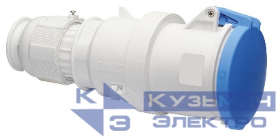 Розетка кабельная 63А 3п 2P+PE 6ч 230В IP44 Bals 3104