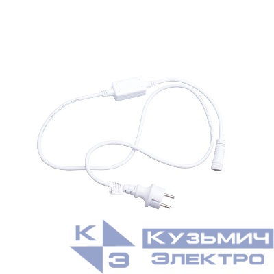 Провод питания для гирлянд UCX-F90 P/1.5M/WH серии F90PRO 1 5м статика/мерцание IP67 бел. Uniel UL-00013214
