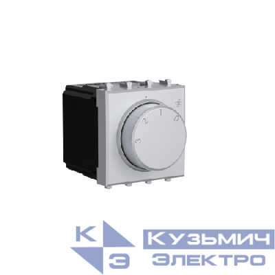 Управление вентилятора 2мод. Avanti "Закаленная сталь" DKC 4404172