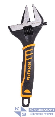 Ключ разводной с тонкими губками фосфатированый 250мм Вихрь 73/6/10/6