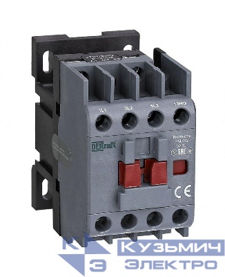 Контактор КМ-102 9А кат. 48В AC 1НЗ AC-3 AC-4 DEKraft 22069DEK