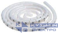 Маркер на кабель OM-8.0-9 круглые цифра 9 внутр. диам. 6.2мм (уп.100шт) Hyperline 18334