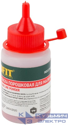 Краска разметочная для ударного шнура 50г красн. FIT 04697