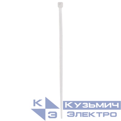 Хомут кабельный (стяжка) PCT 2.5х080-100WH 2.5х80 PA6.6 бел. (уп.100шт) JazzWay 5053670