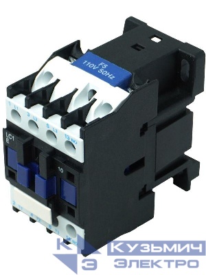 Контактор LC1E0910F5 3п 9А 110В AC 1НО Электротехник ET014272