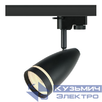 Светильник трековый 1ф TR49 - GU10 BK под лампу GU10 матов. черн. Эра Б0054162