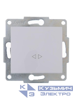 Выключатель промежуточный 1-кл. 2п СП Karina 10А IP20 механизм бел. LEZARD 707-0288-107