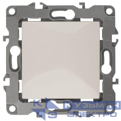 Переключатель 1-кл. СП Эра12 12-1103-02 10А IP20 250В 10AX механизм сл. кость Эра Б0014640