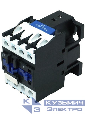 Контактор LC1E2510F5 3п 25А кат. 110В AC 1НО Электротехник ET014302