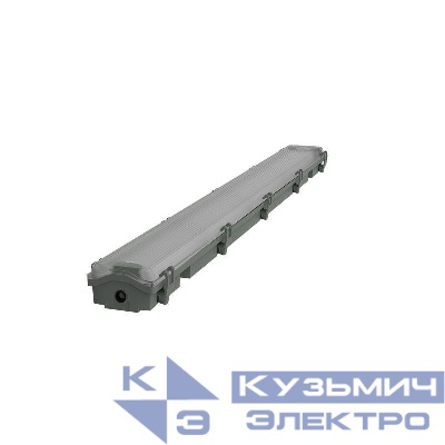 Светильник Lite G13 IP65 665х60х55мм ДСП линейный для LED ламп 1х600мм GAUSS 909437160